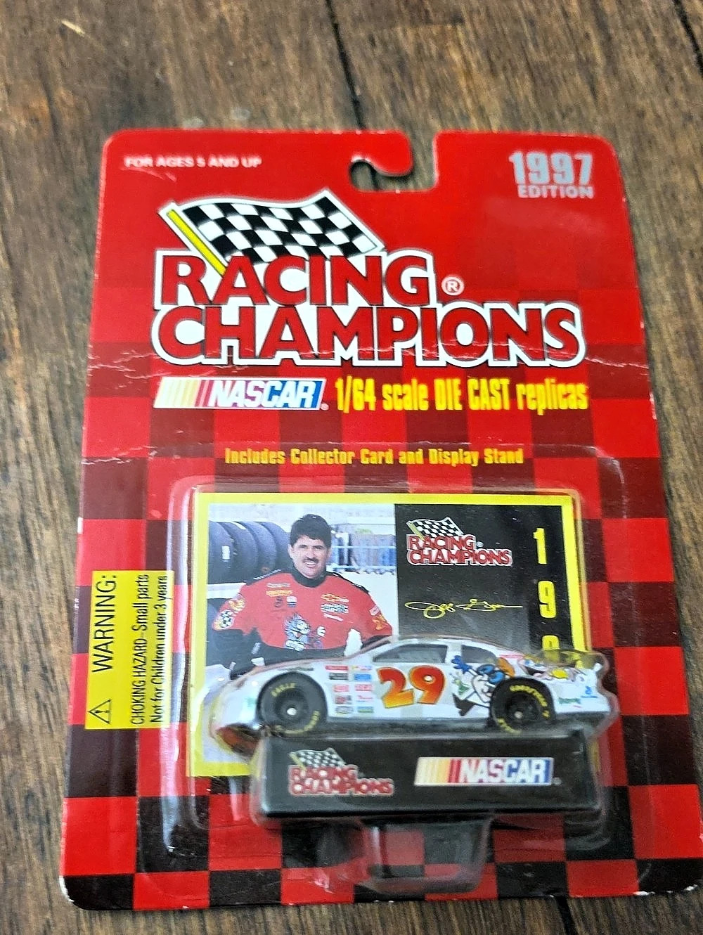 Racing Champions 1997 NASCAR 1:64 Scale Die Cast Replica (#29 Jeff Green /
